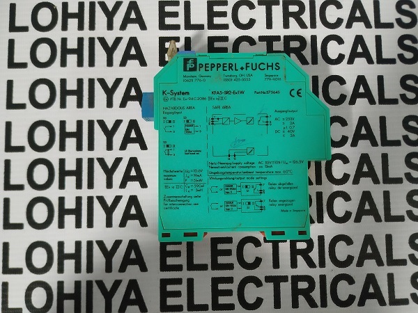 Pepperl + Fuchs Power Module Kfa5-sr2-ex1w