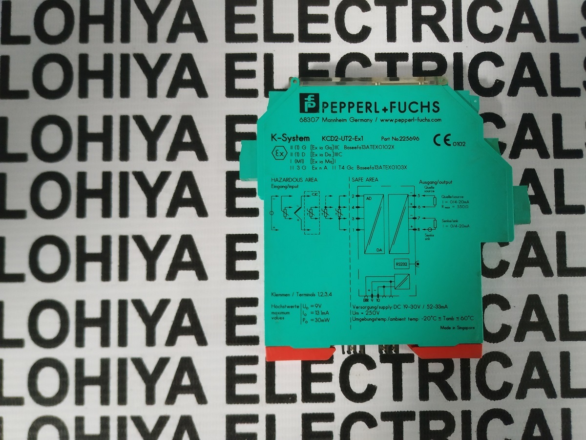 Pepperl + Fuchs Amplifier Module Kcd2-ut2-ex1