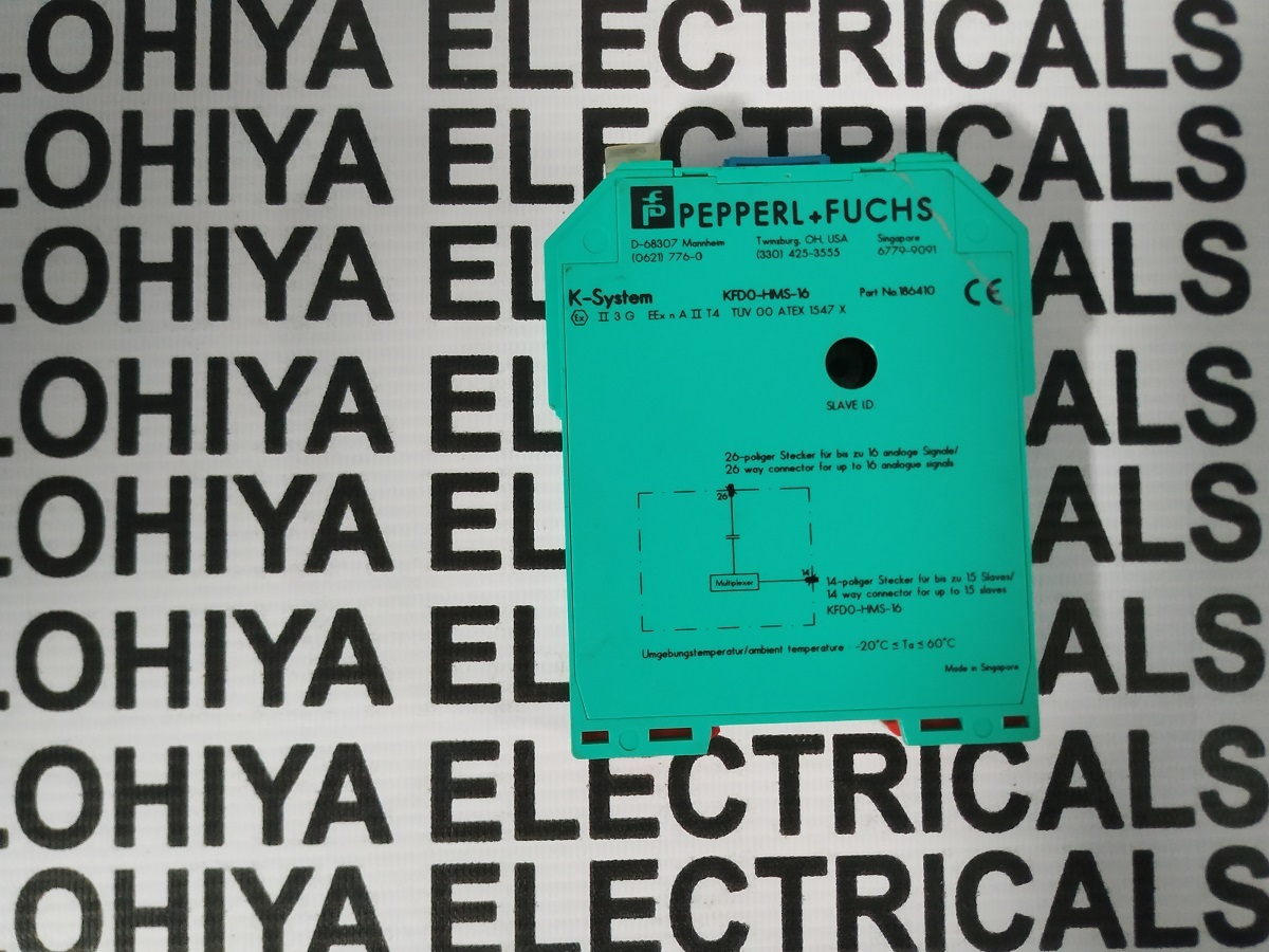 Pepperl + Fuchs Power Module Kfdo-hms-16