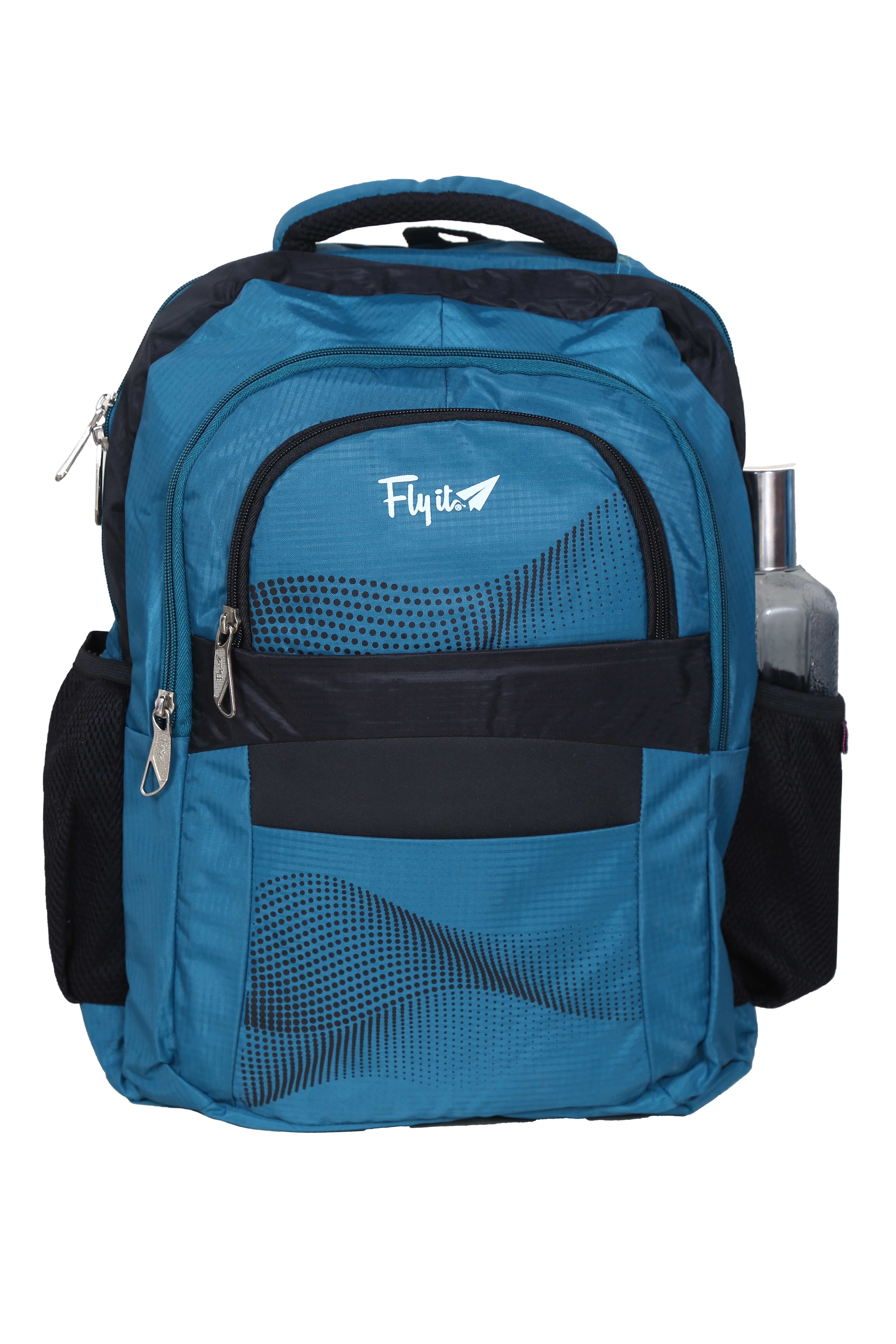 Multipurpose Casual Backpack - Imported Polyester, 18x14x6 Inches | Adjustable Strap, 25 Liter Capacity, Stylish & Trendy Design