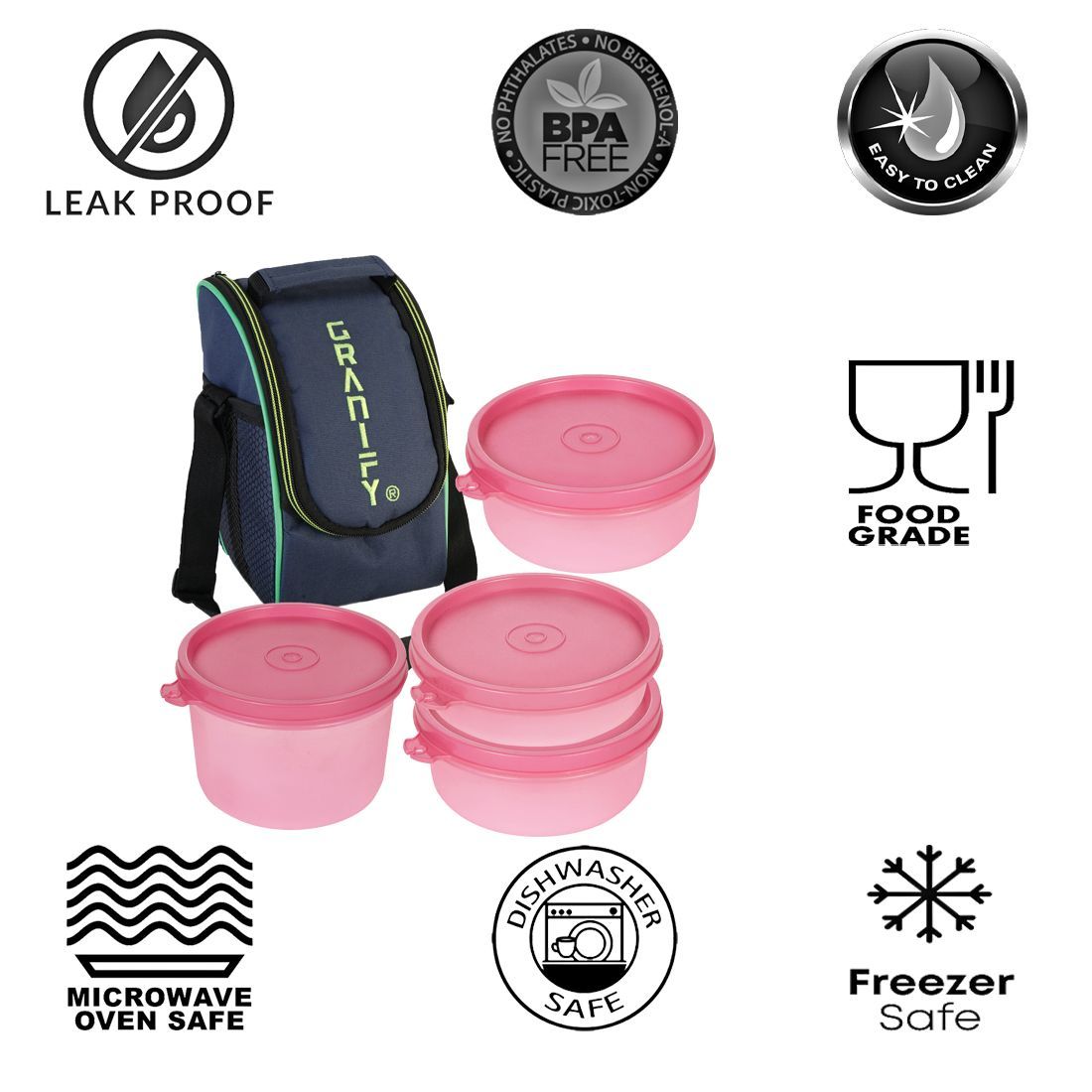 Pink Lunch Box Gt-2003