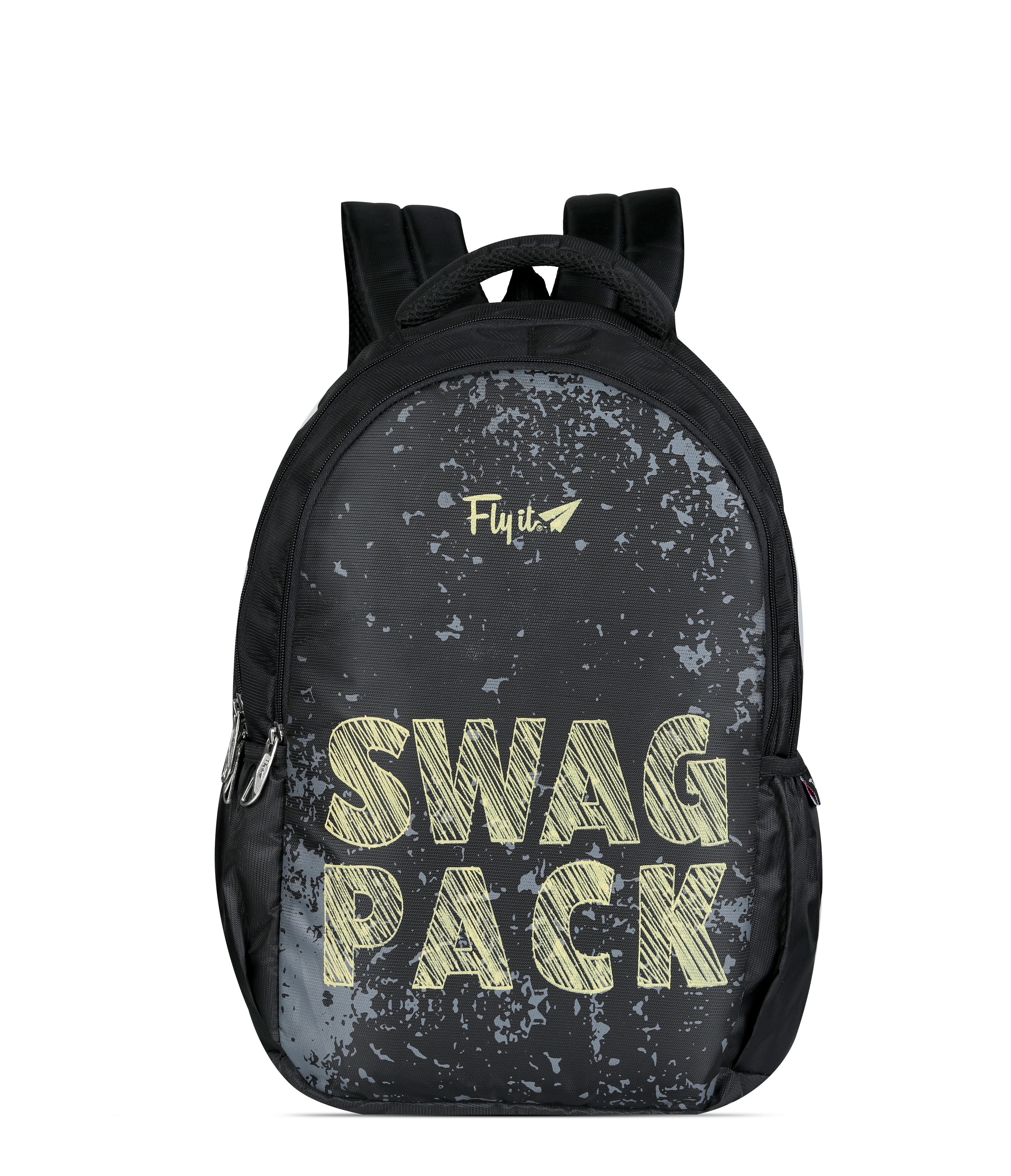 Flyit Blue Backpack Design: Pattern