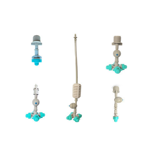 हैंगिंग फॉगर्स, स्प्रे नोजल, मिस्टिंग नोजल्स होज़