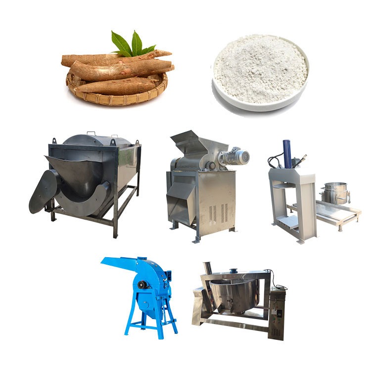 Ggarri Processing Machinery Garri Production Line Cassava Garri Making Machine