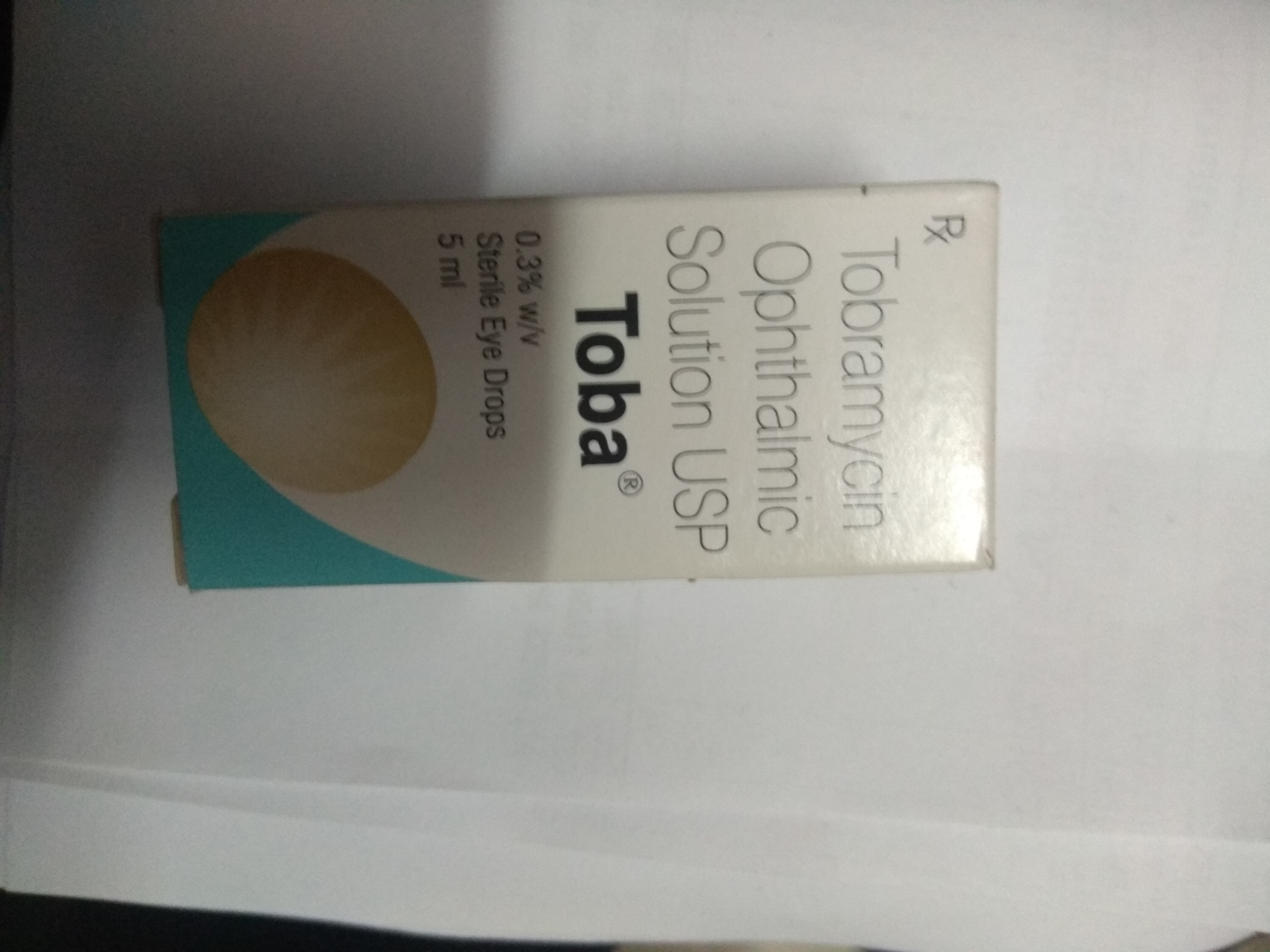 Tobramycin 0.3% Eye Drop Age Group: Adult
