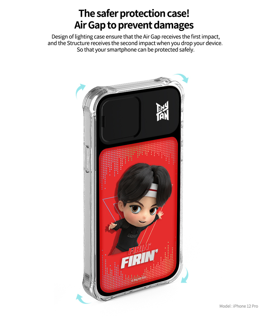 Tinytan Mic Drop 3d Light Up Case