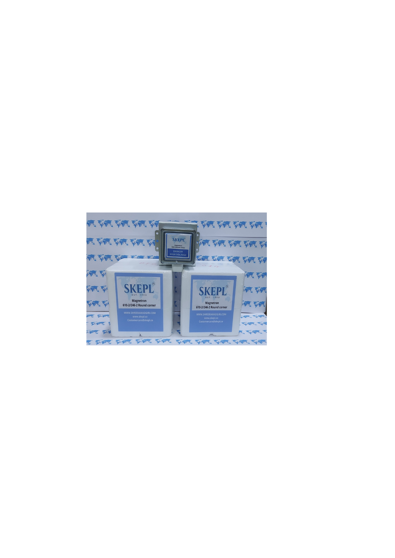 Microwave Magnetron - Color: Grey/silver