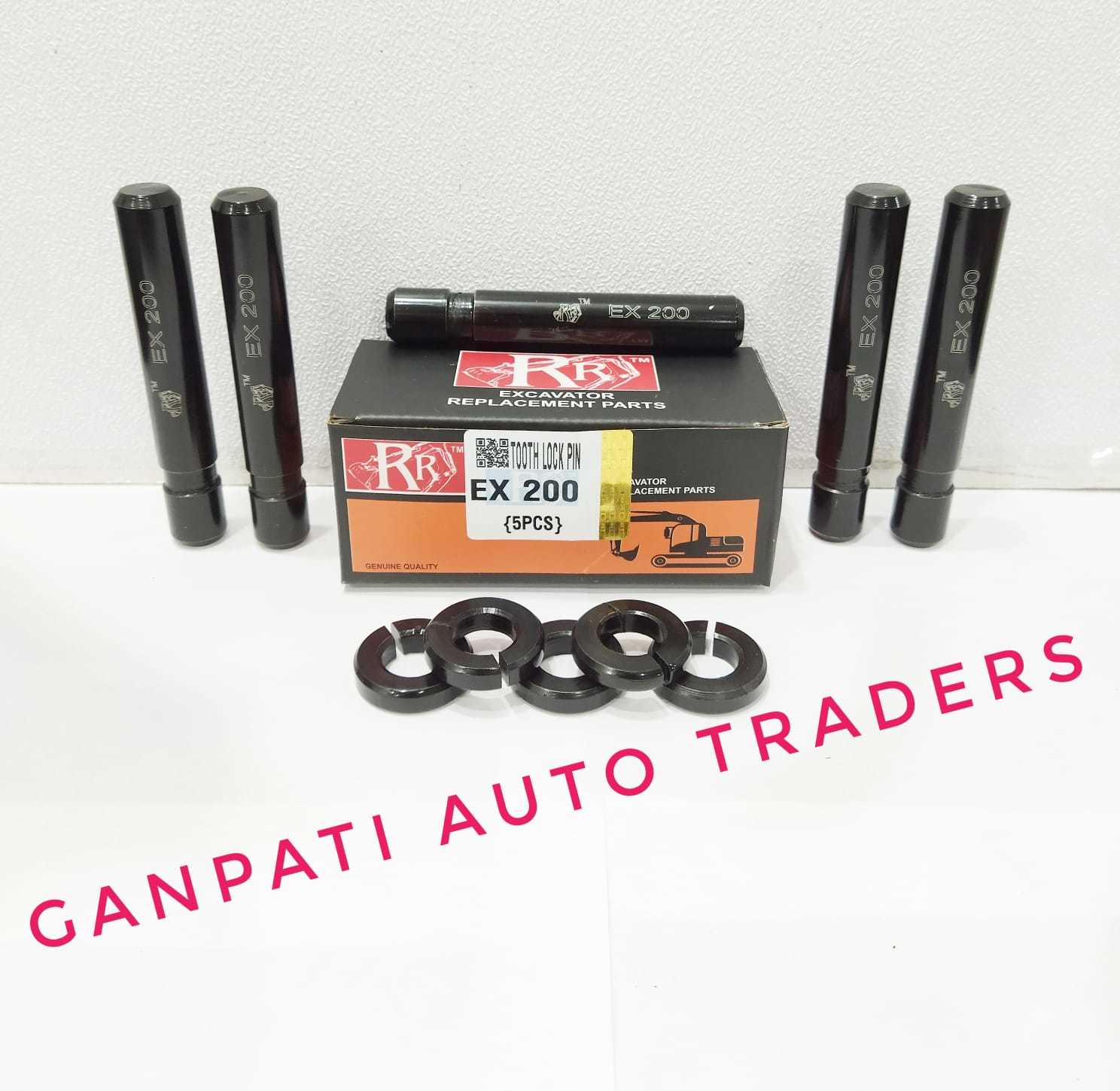 Black Ex 200 Tooth Lock Pin