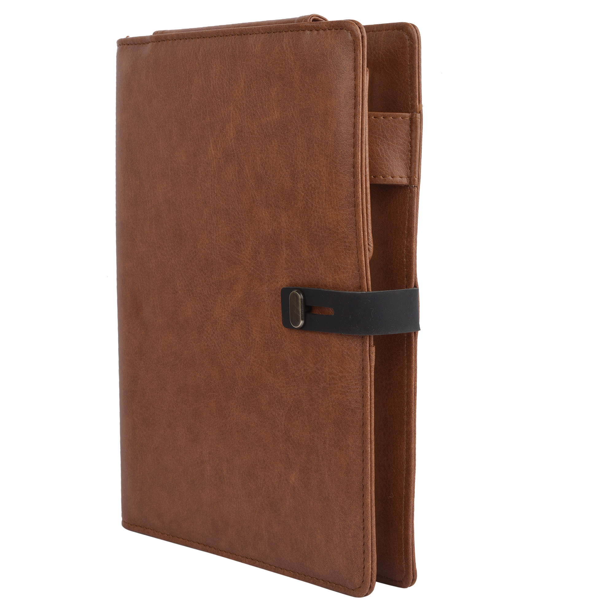 Folder With 8000 Mah Power Bank And Phone Stand