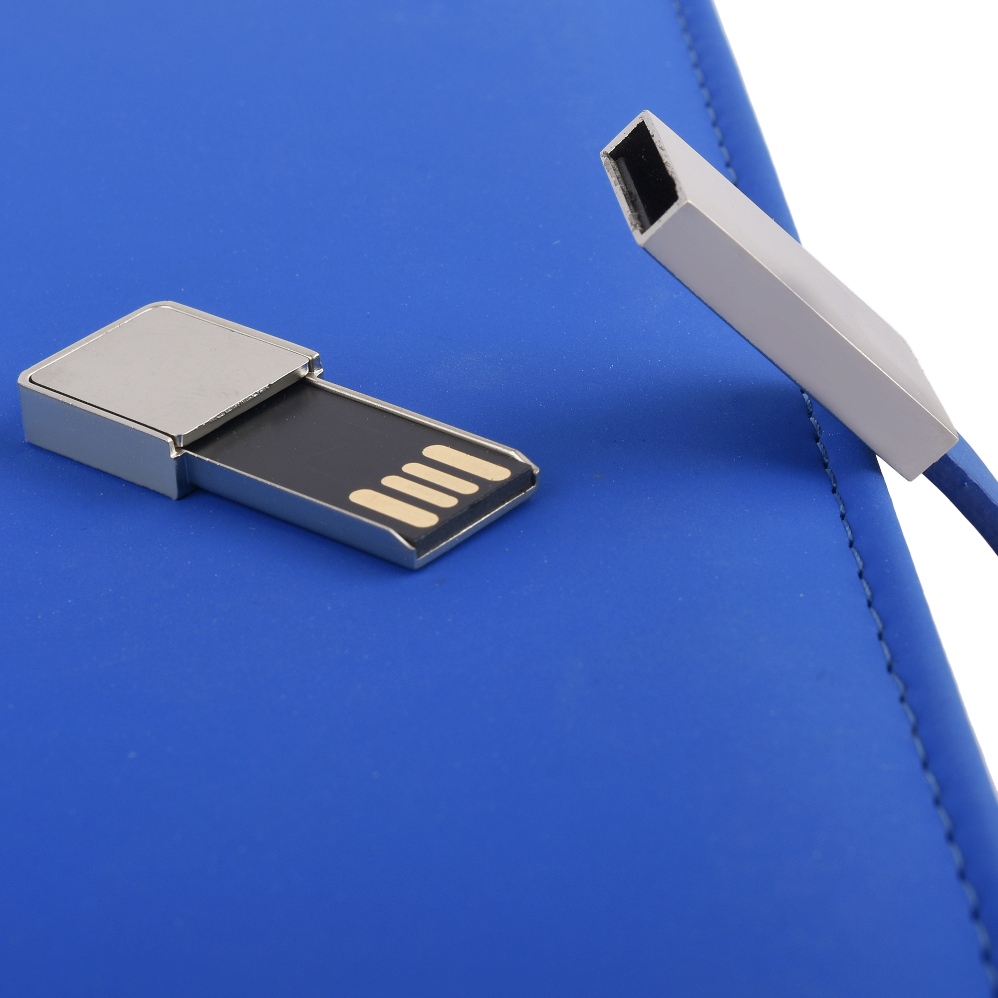 Folder With 8000 Mah Power Bank And Phone Stand