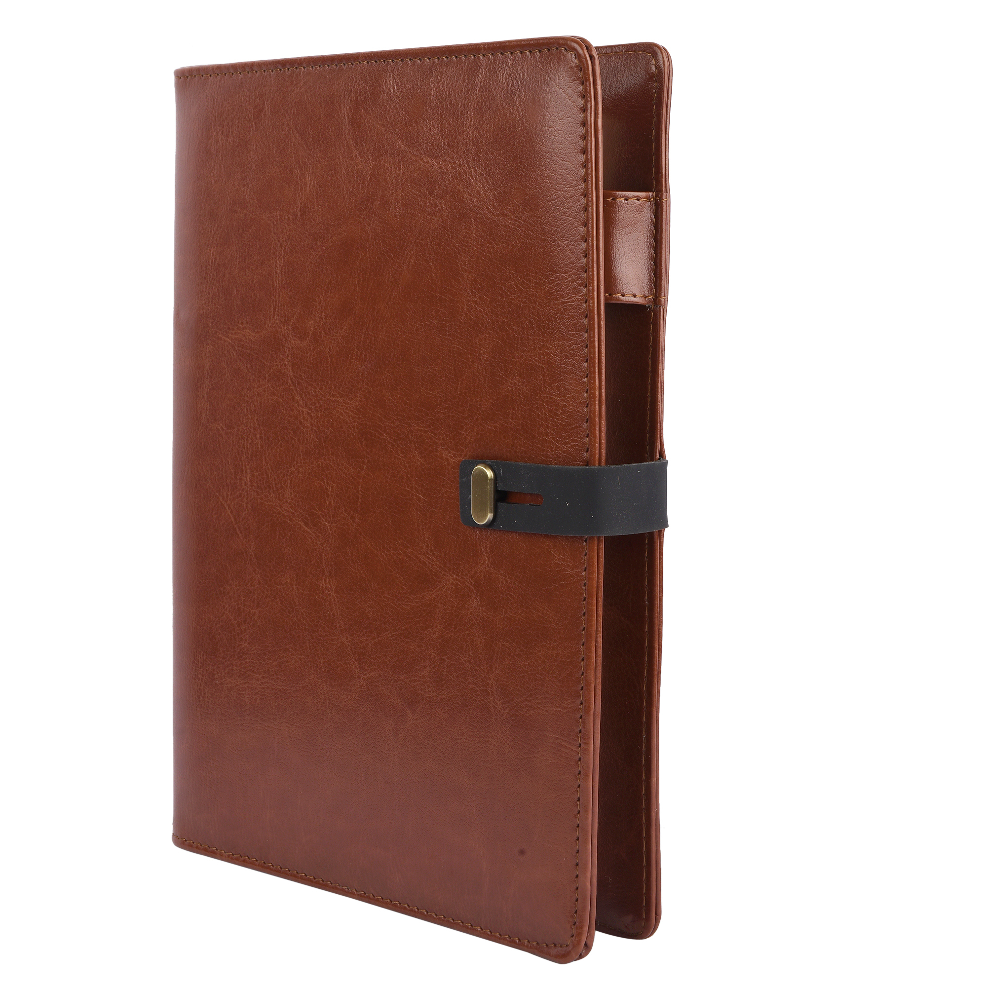 Folder With 8000 Mah Power Bank And Phone Stand