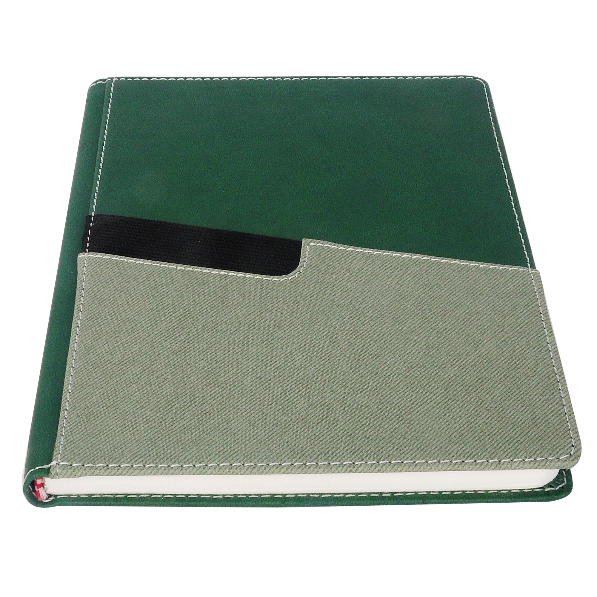 A5 Note Book With Mobile Pocket - 200 Pages Perfect Binding