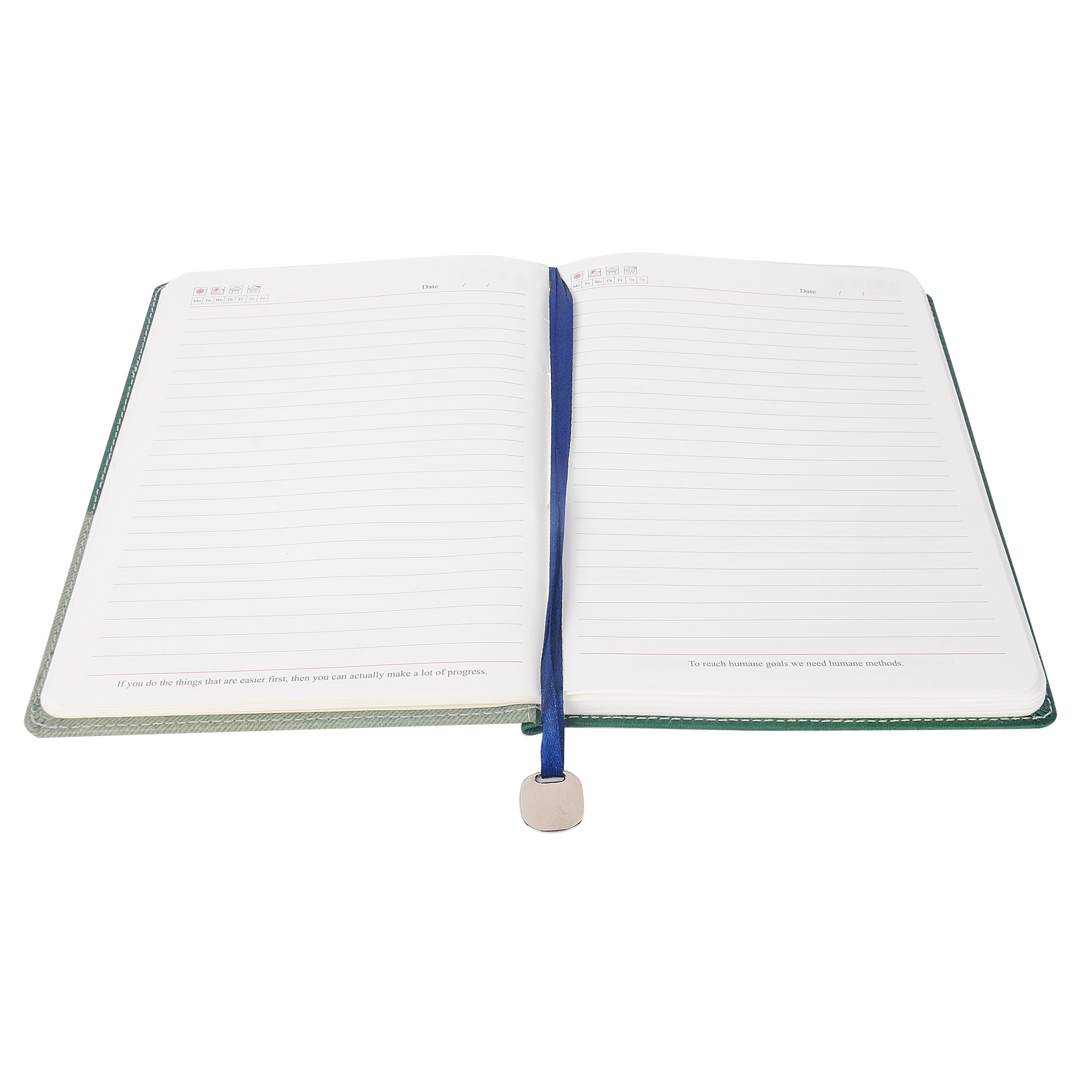 A5 Note Book With Mobile Pocket - 200 Pages Perfect Binding
