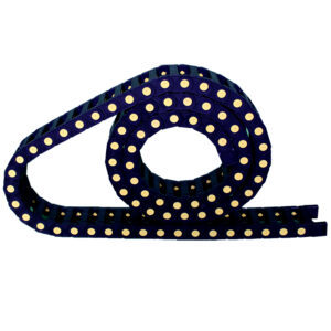 Cable Drag Chain - Nylon-66, 45x200 Mm, Matte Black | Semi Closed Type, Suitable For Agriculture And Machinery Usage, 1 Year Warranty, 3.70 Kg Weight