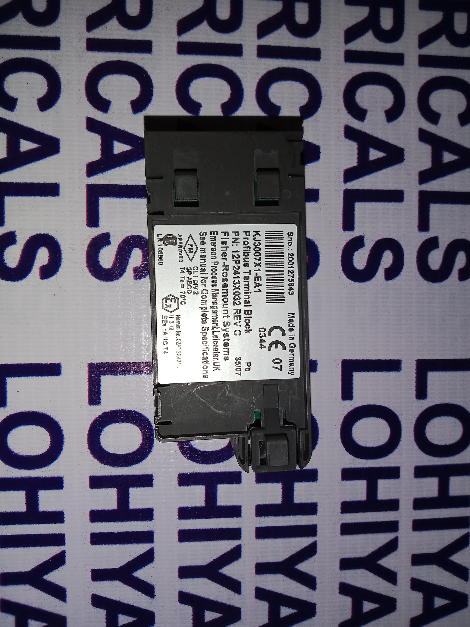 Emerson Terminal Block Kj3007x1-ea1