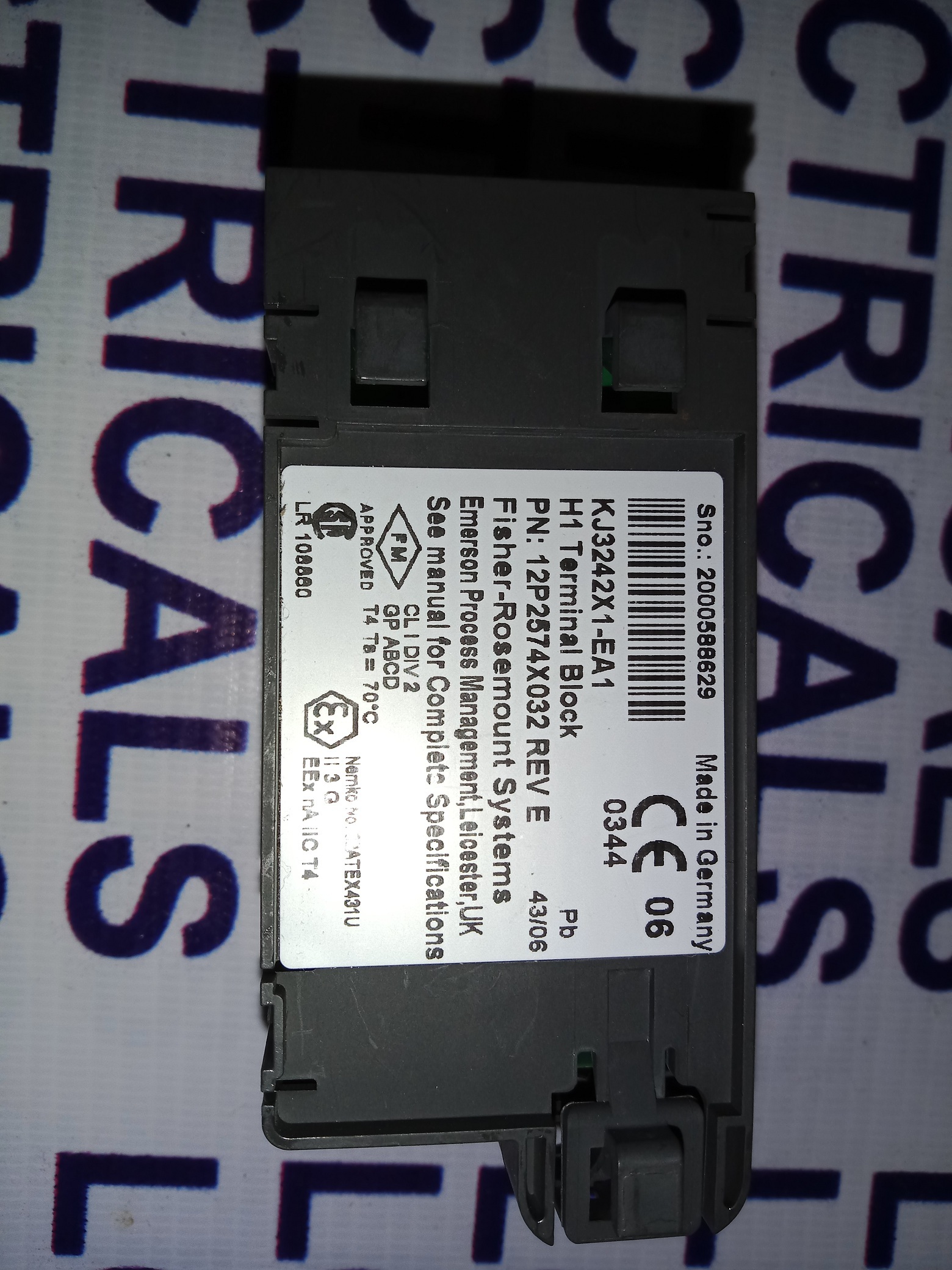 Emerson Terminal Block Kj3242x1-ea1