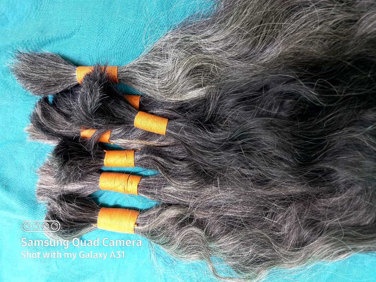 Female Silver Grey Hair Extensions - Remy Human Hair, 8-40 Inch Length, Natural Brown & Black, 2-year Warranty, Excellent Quality & Fast Delivery