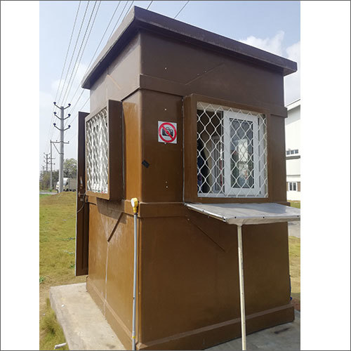FRP Modern Portable Security Cabin