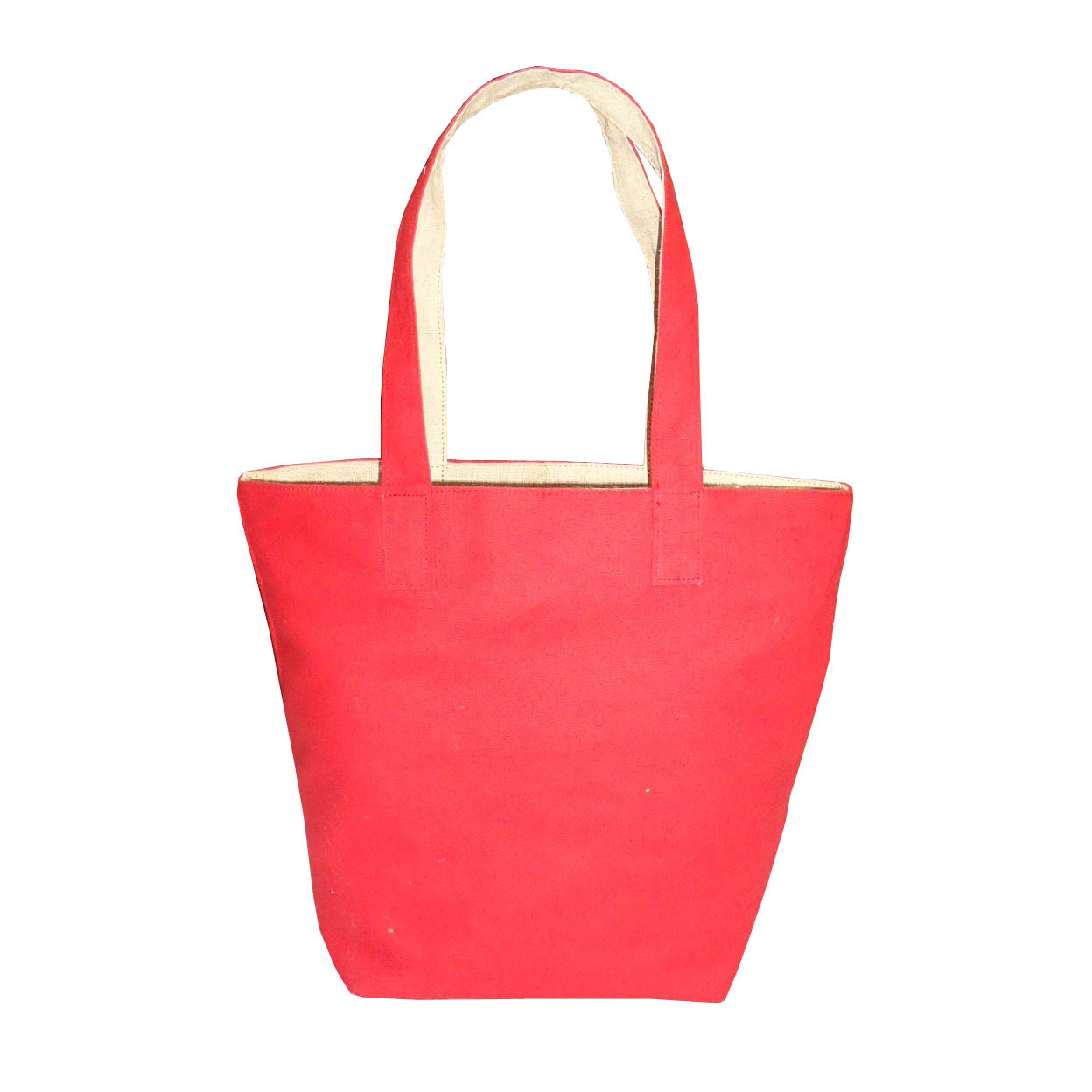 Reversible Tote Bag - Canvas & Juco Material, 28x35x15 Cm Dimensions, Customized Color & Design, Eco-friendly & Reusable