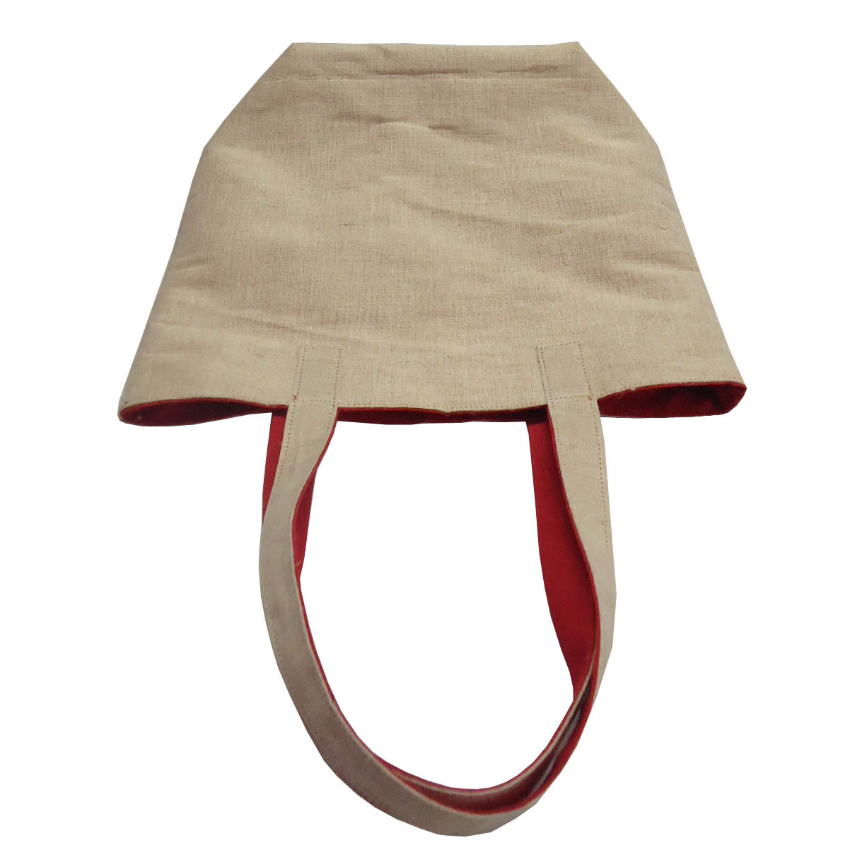 Reversible Tote Bag - Canvas & Juco Material, 28x35x15 Cm Dimensions, Customized Color & Design, Eco-friendly & Reusable