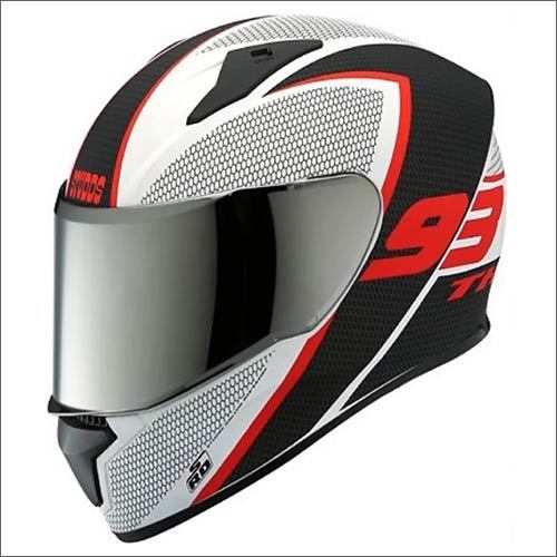Black & White D3-N2 Studds Full Face Thunder Helmet