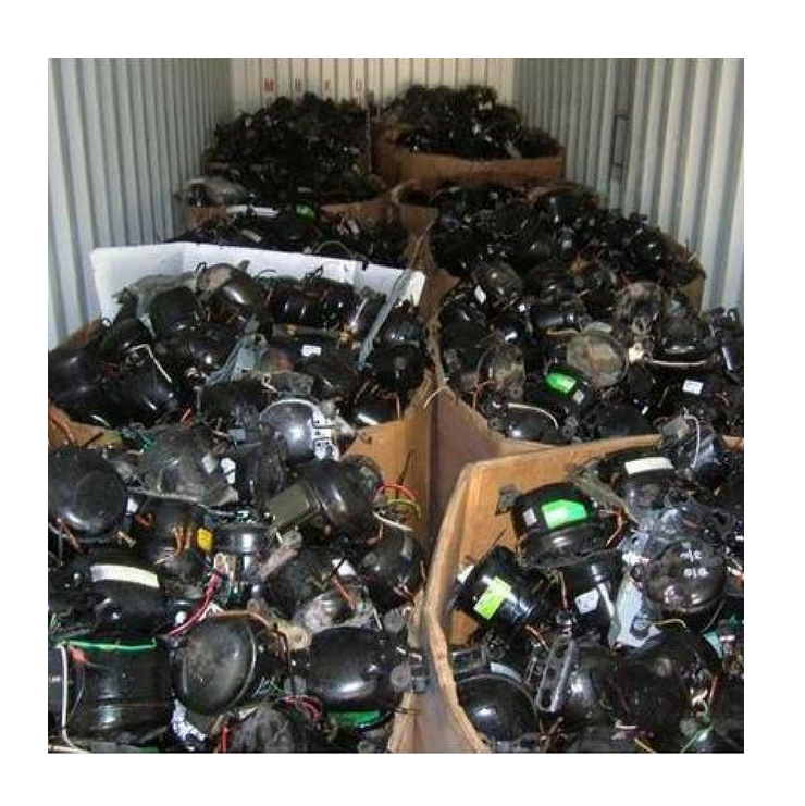 Ac And Fridge Compressor Scrap - 99.98% Copper, 2-12 Kg Weight Range, Black Color | High Purity, Internationally Tested, Versatile Cooling Capacity
