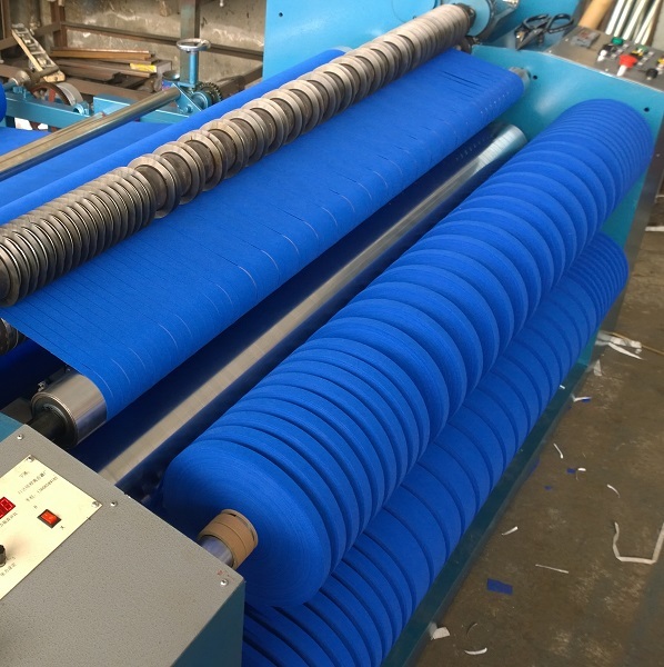 Fabric Slitting Machine Fy1600j - Steel, 2760*2050*1760 Mm, Blue | Automatic, Plc Control, Heating Blade, 2 Ton/day Capacity, 30-80 M/min Speed