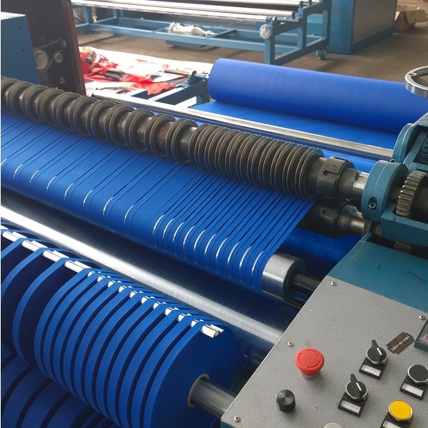 Fabric Slitting Machine Fy1600j - Steel, 2760*2050*1760 Mm, Blue | Automatic, Plc Control, Heating Blade, 2 Ton/day Capacity, 30-80 M/min Speed
