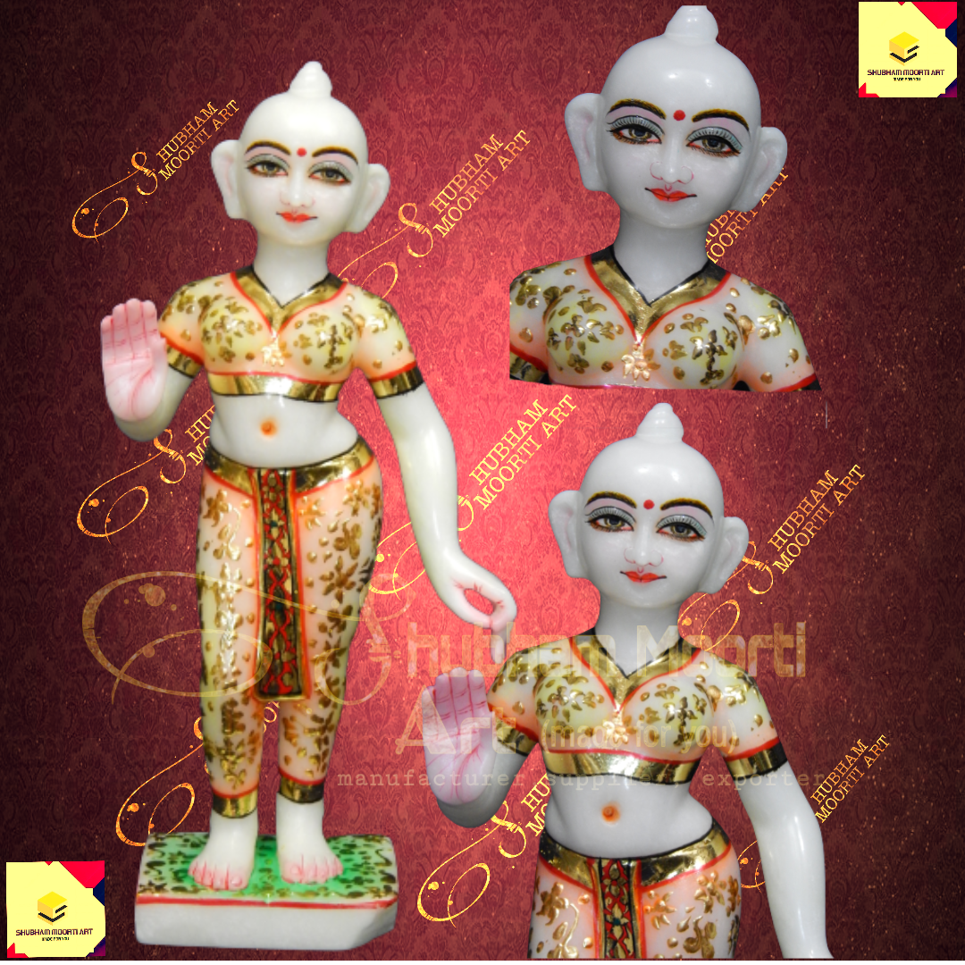 Isckon Radhe Krishna Statue - Marble, Customizable Sizes From 3 To 6 Feet | Exquisite Curved Artwork, Safe Transport Packing