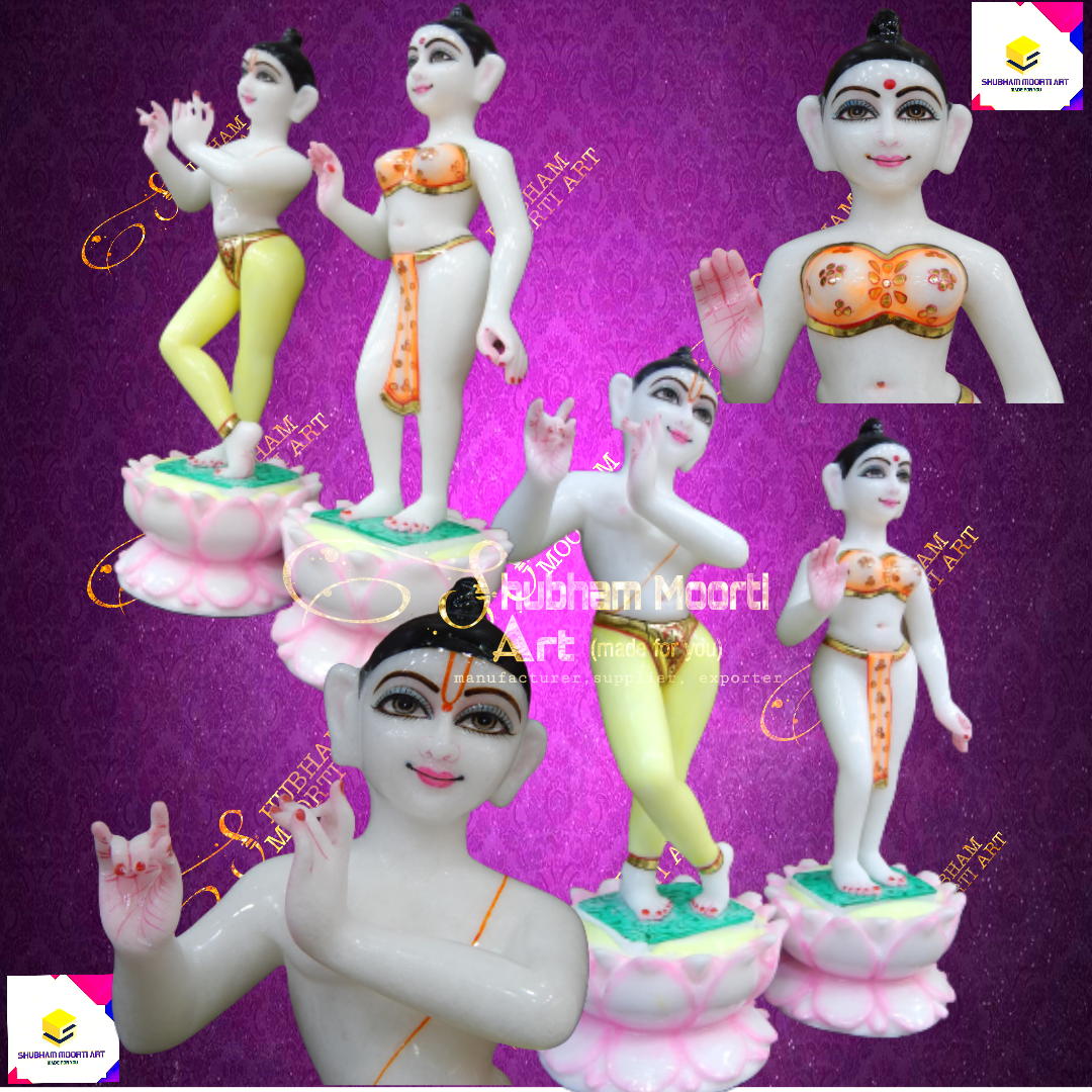 Isckon Radhe Krishna Statue