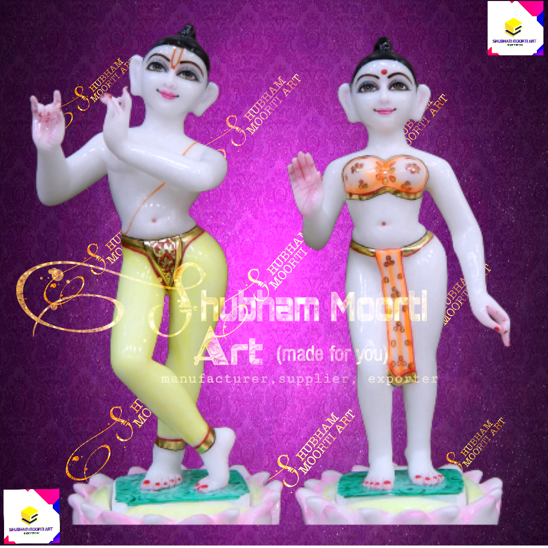 Isckon Radhe Krishna Statue