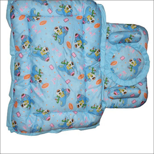 Baby Bedding Mattress Set - Cotton & Foam, Medium Size | Printed Design for Cozy and Comfortable Sleep Experience