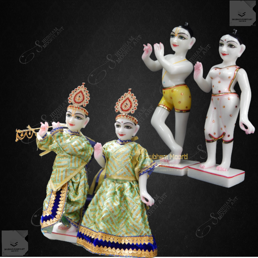 Isckon Radhy Krishna Statue