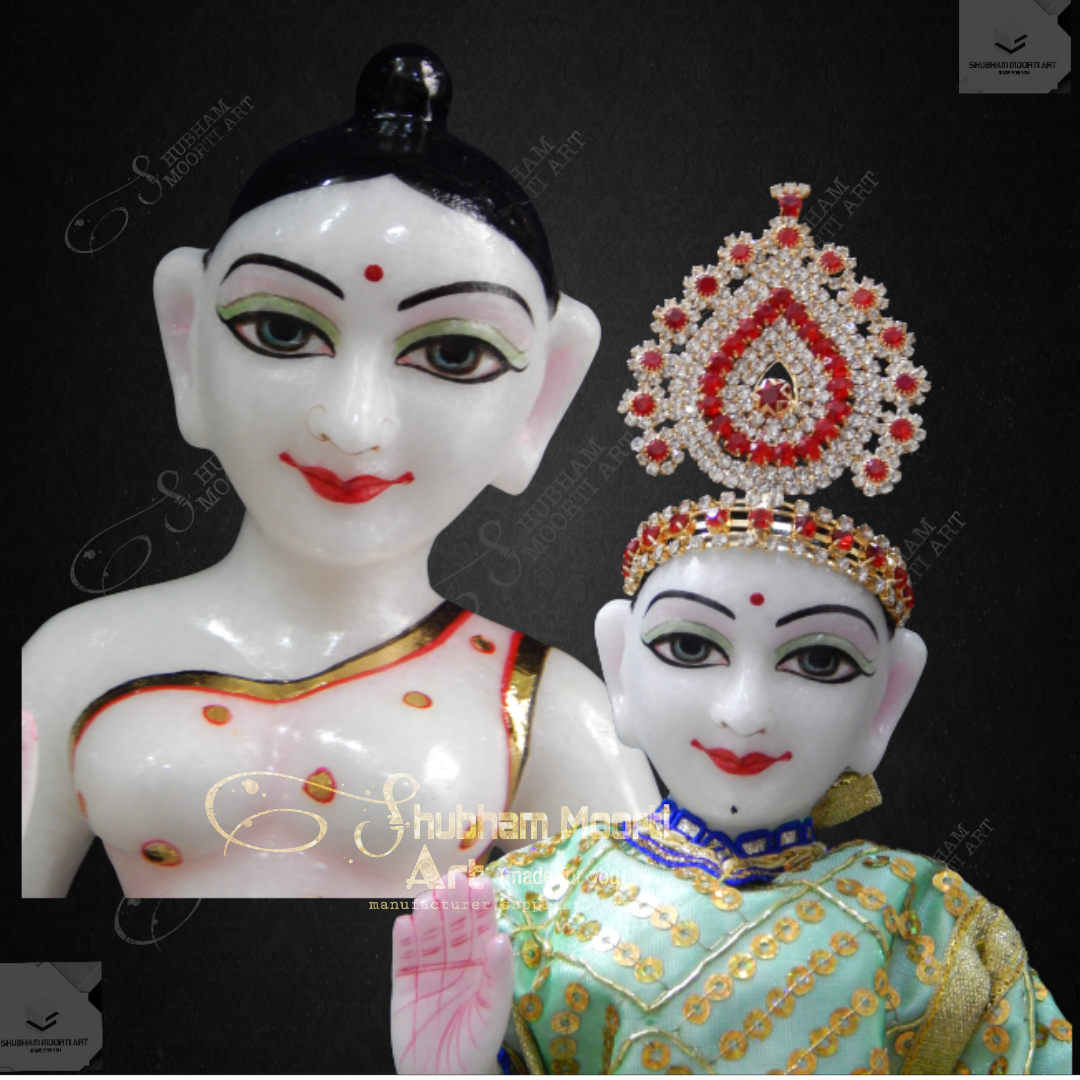 Isckon Radhy Krishna Statue