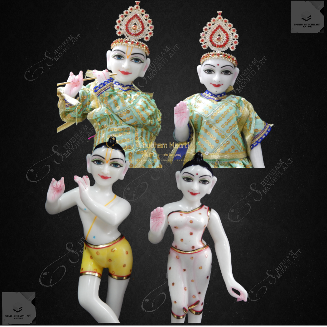 Isckon Radhy Krishna Statue