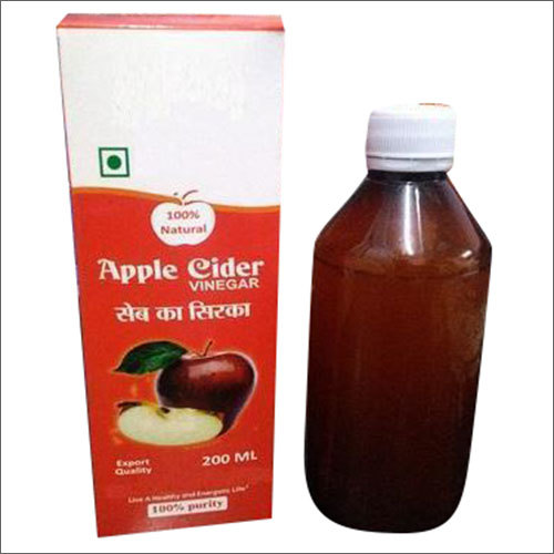 AppleCider Vinegar - 200 ML | High Quality, Shelf Life Up to 12 Months, Unique Balance of Sour and Sweet Taste