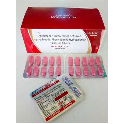 Aclon-Cold Tablets General Medicines