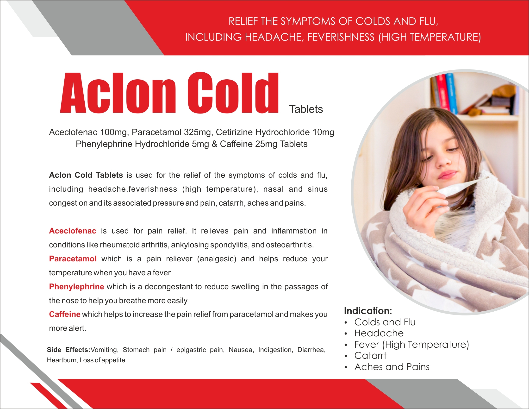 Aclon-cold Tablets General Medicines
