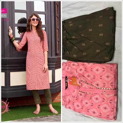 Ladies Gota Work Kurti Pant