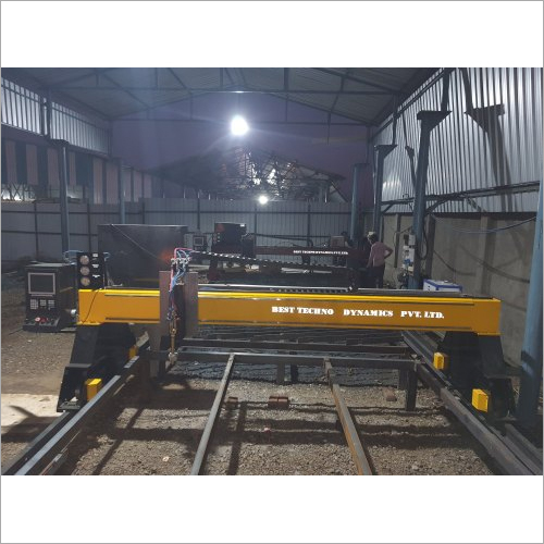 Industrial Gantry Type CNC Plasma Cutting Machine - 12 kW Power, 30 mm Cutting Thickness | Fully-Automatic, Hybrid Drive, Ideal for Metals