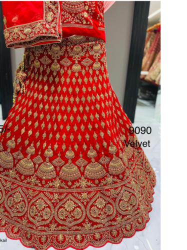 Designer Bridal Lehenga - Color: Multi