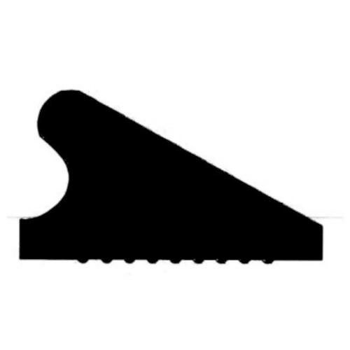 Industrial Rcc Pipe Seals - Rubber, Triangular, Black | Durable Sealing Solution for Industrial Applications