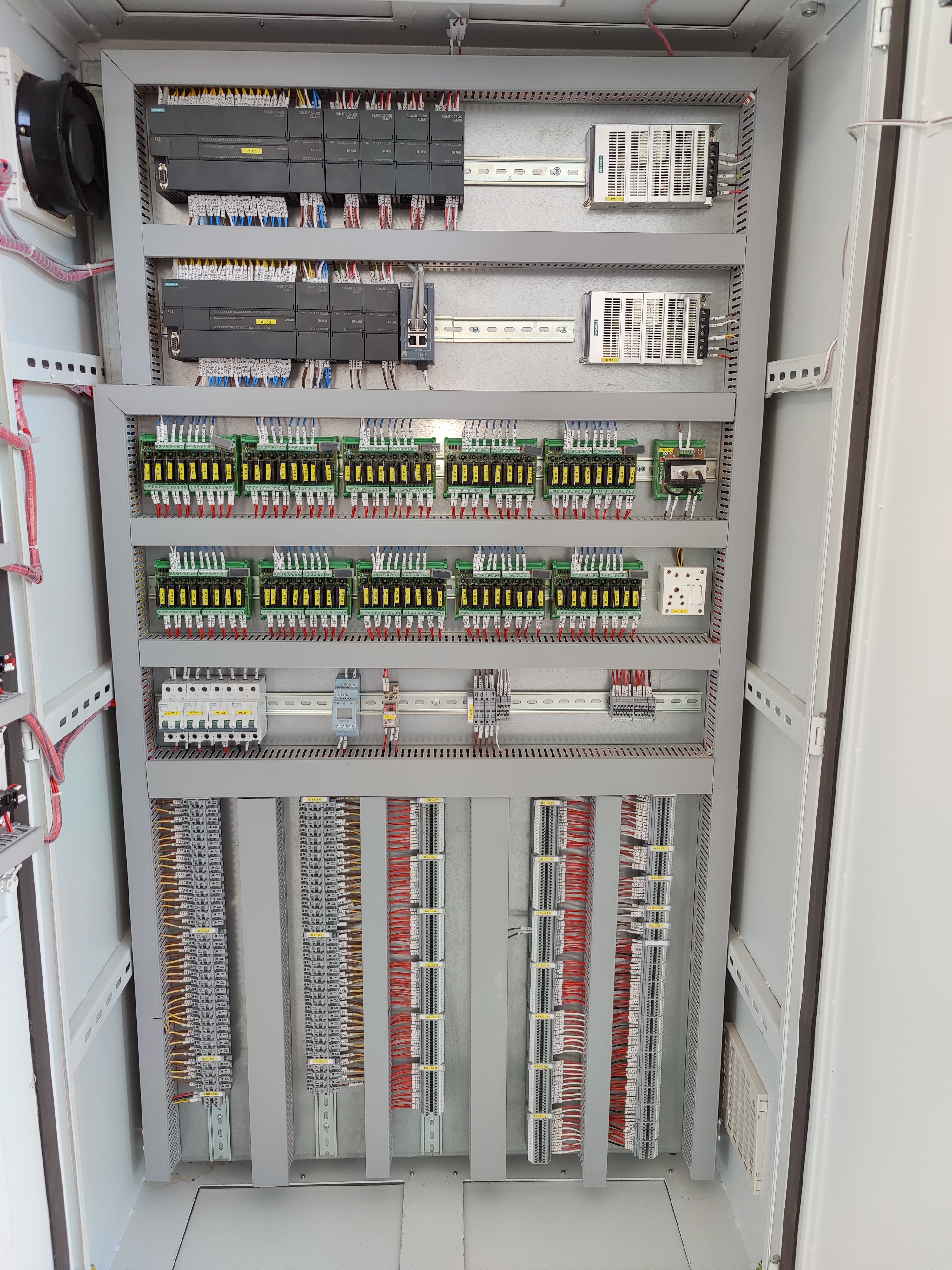 Ms Plc Panel Cover Material: Metal Base