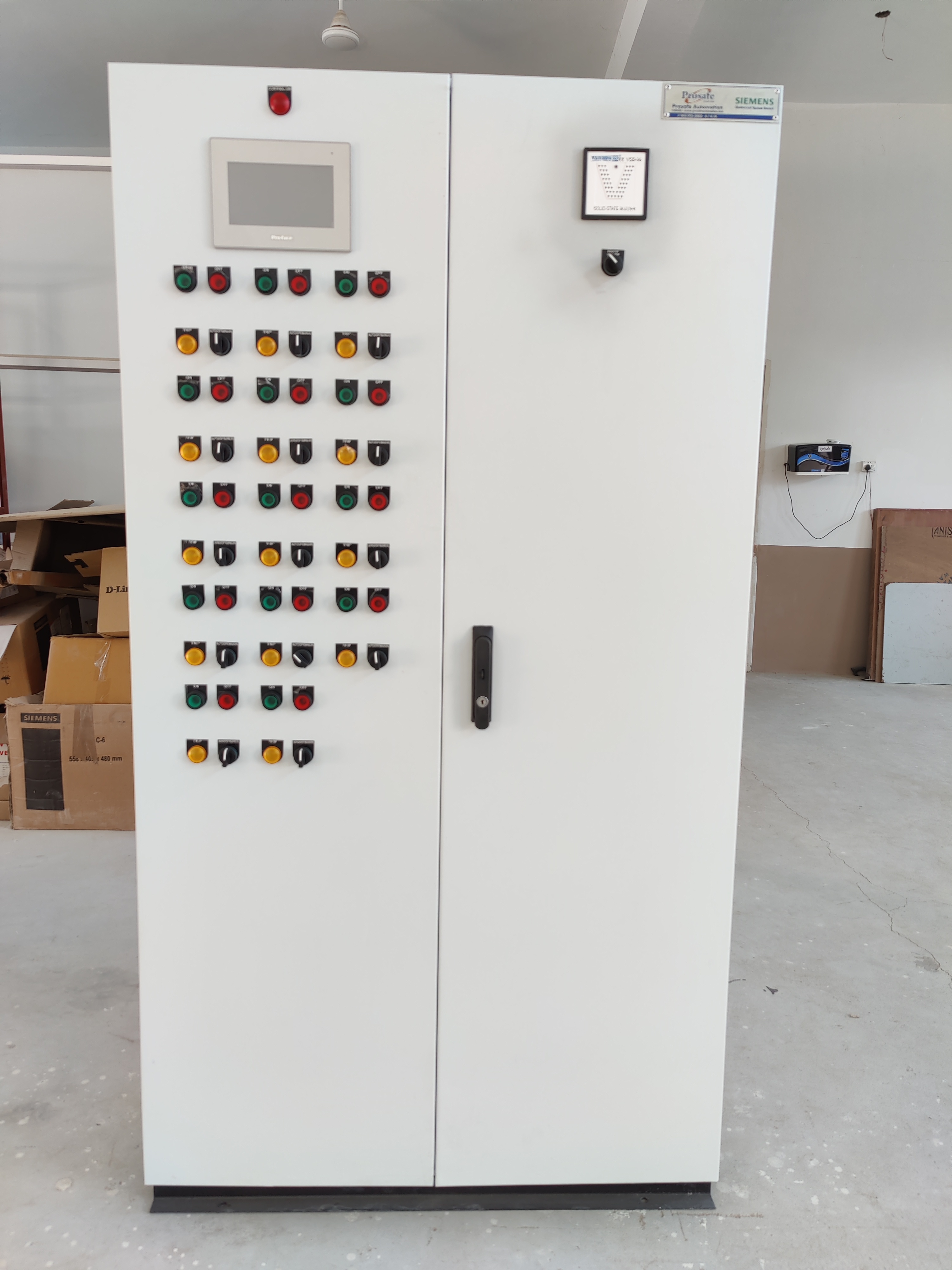 Ms Plc Panel Cover Material: Metal Base