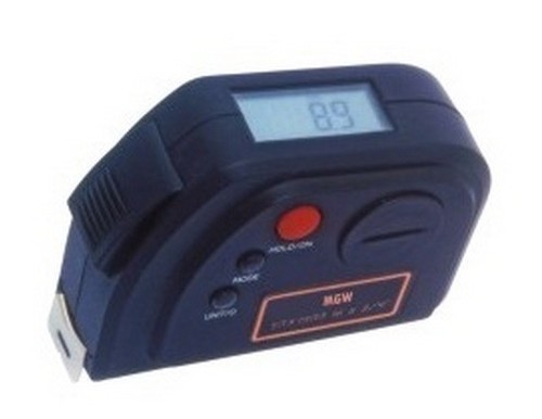 Silver & Black Digital Measure Tape