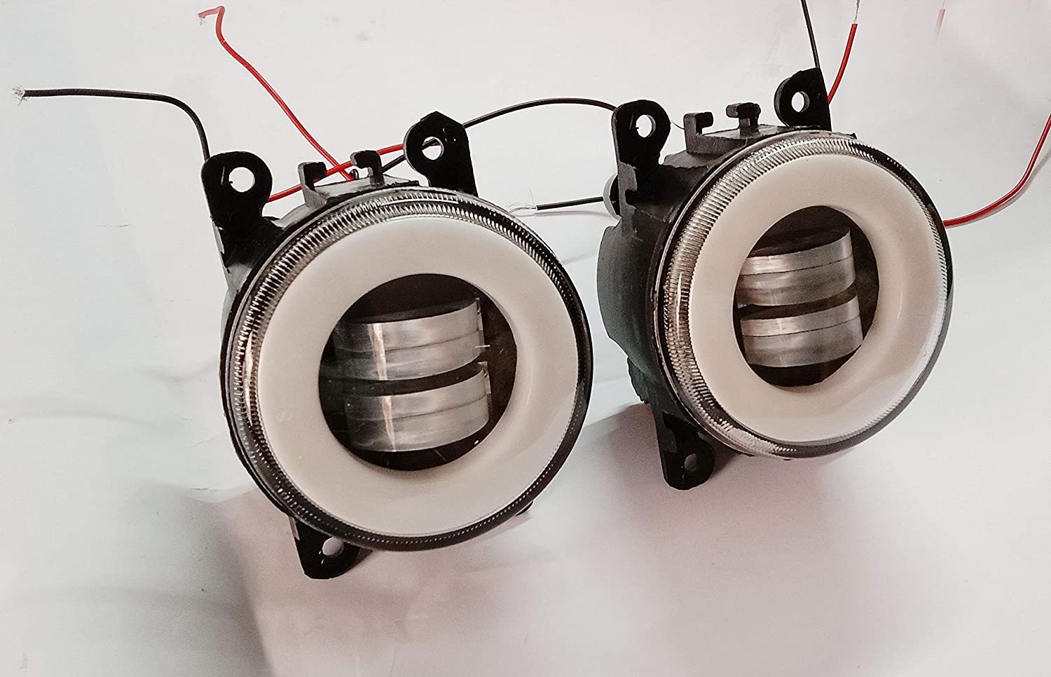 Car Led Lens Fog Light With Drl For Swift, Ritz, Swift Dzire, Baleno, Wagonr, Eartia, Eartia