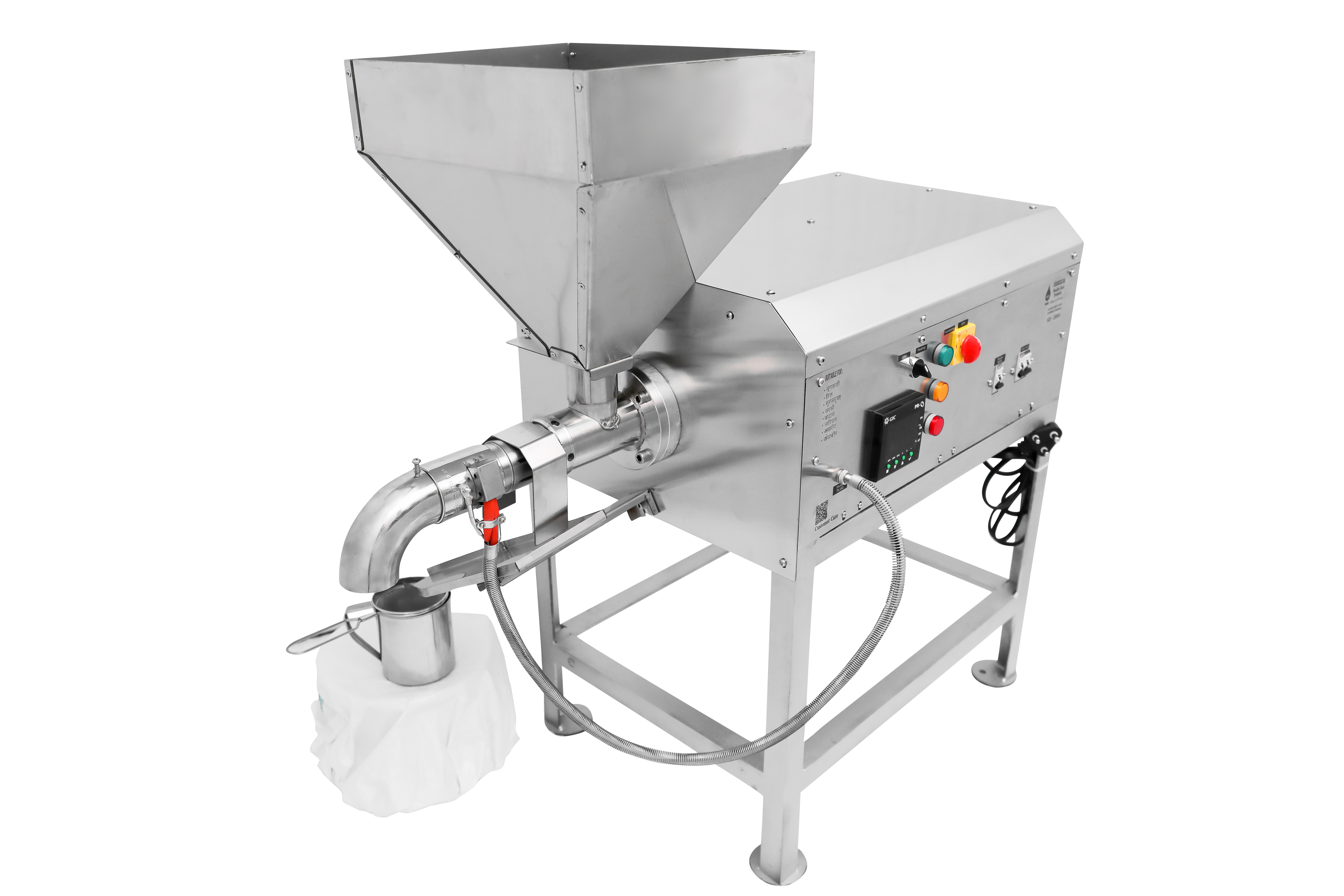 Steel 2000w Commercial Oil Extraction Machine