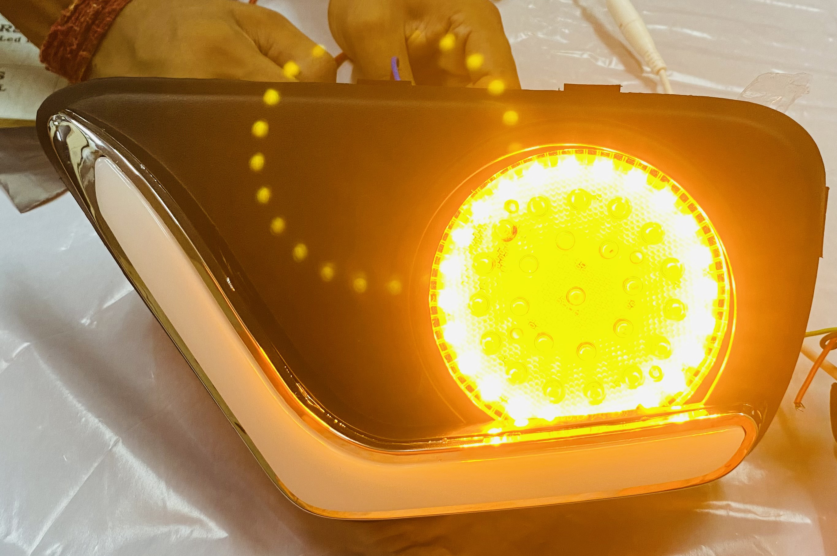 Day Running Light With Led Fog Light And Indicator For Mahindra Bolero Make 2020