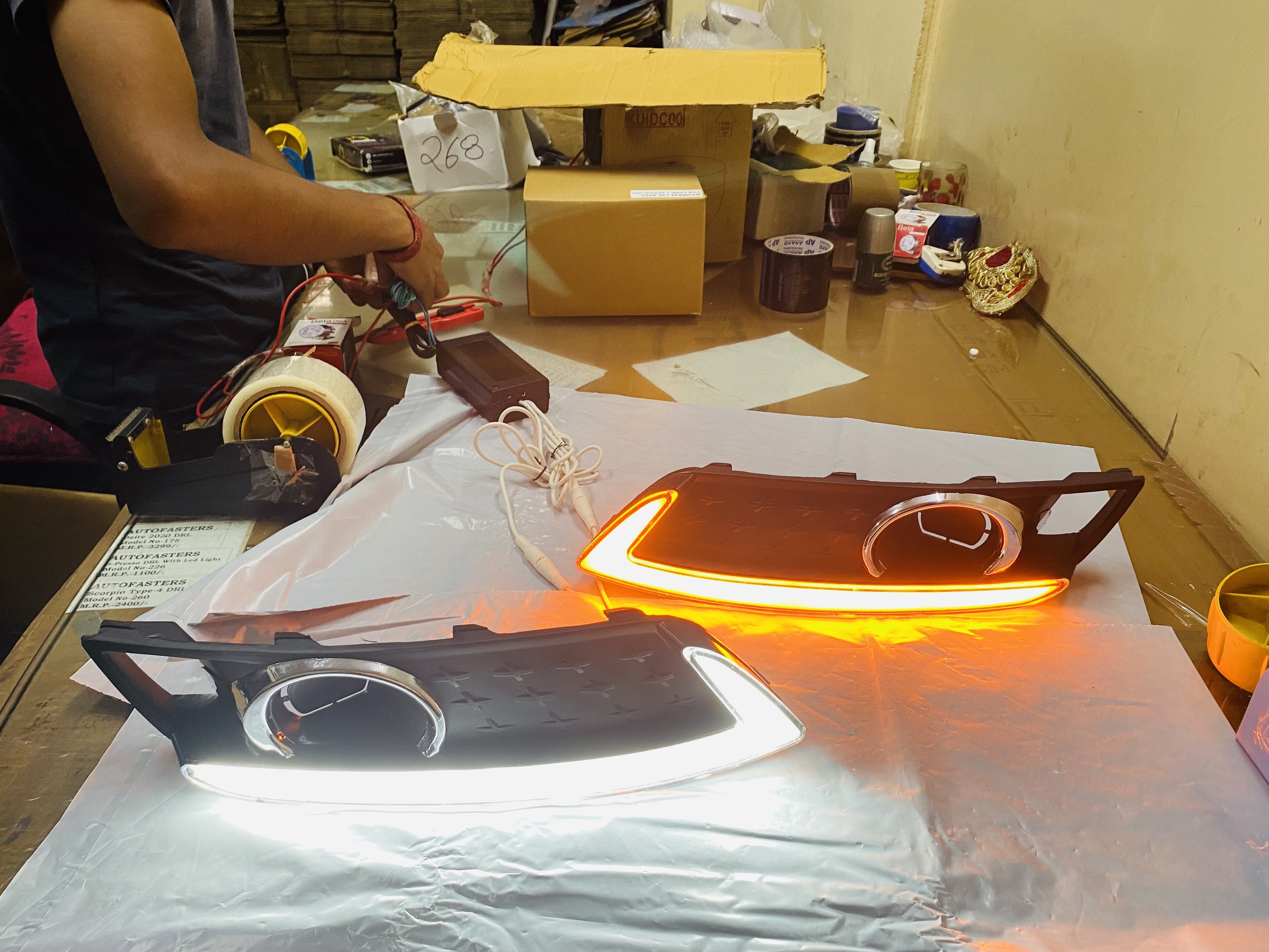 Car Daytime Running Light With Turn Indicator For Hyundai Venue Car Make: Vanue