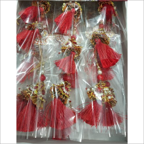 अलग-अलग रंग की राजस्थानी लुम्बा राखी